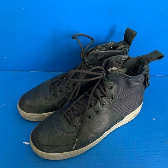 Nike Special Forces Air Force 1 SF AF1 Mid Green Womens Shoe Size  8 AA3966-300 - Picture 5 of 12